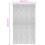 Berkfield Macrame Curtain Blue 140x240 cm Cotton 5
