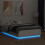 Berkfield Bed Frame with LED without Mattress White 135x190 cm Double 4