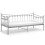 Berkfield Sofa Bed Frame without Mattress Grey Metal 90x200 cm 2
