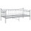 Berkfield Sofa Bed Frame without Mattress Grey Metal 90x200 cm 5