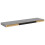 Berkfield Floating Wall Shelf Grey 90x23.5x3.8 cm MDF 8