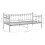 Berkfield Sofa Bed Frame without Mattress Grey Metal 90x200 cm 10