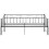 Berkfield Pull-out Sofa Bed Frame without Mattress Black Metal 90x200 cm 7