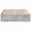 Berkfield Bed Frame without Mattress Concrete Grey 120x190 cm Small Double Small Double 5