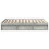 Berkfield Bed Frame without Mattress Concrete Grey 120x190 cm Small Double Small Double 6