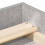 Berkfield Bed Frame without Mattress Concrete Grey 120x190 cm Small Double Small Double 8