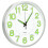 Berkfield Luminous Wall Clock White 30 cm 2