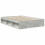 Berkfield Bed Frame without Mattress Concrete Grey 135x190 cm Double Double 3