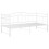 Berkfield Pull-out Sofa Bed Frame without Mattress White Metal 90x200 cm 6