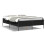 Berkfield Bed Frame without Mattress Black 135x190 cm Double 2