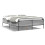 Berkfield Bed Frame without Mattress Grey Sonoma 120x190 cm Small Double 2