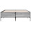 Berkfield Bed Frame without Mattress Grey Sonoma 120x190 cm Small Double 4