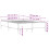 Berkfield Bed Frame without Mattress Grey Sonoma 120x190 cm Small Double 9