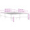 Berkfield Bed Frame without Mattress Black 135x190 cm Double 9