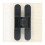 3D Concealed Door Hinge Black, Adjustable Hidden Hinge with Removable Design, Size B1lack 1