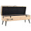 Berkfield Storage Bench 110 cm Solid Firwood 5