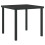 Berkfield Garden Dining Set 5 pcs Black Poly Rattan 5