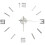 Berkfield 3D Wall Clock Modern Design Silver 100 cm XXL 2