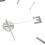 Berkfield 3D Wall Clock Modern Design Silver 100 cm XXL 4