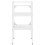 Berkfield Bathroom Washbasin Frame White 40x38x83 cm Iron 4