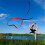 Dance Ribbon Gymnastic Twirling Rod 2M 2