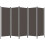 Berkfield 5-Panel Room Divider Anthracite 250x180 cm 2