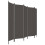 Berkfield 5-Panel Room Divider Anthracite 250x180 cm 3