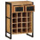Berkfield Wine Rack for 16 Bottles Solid Wood Mango 3