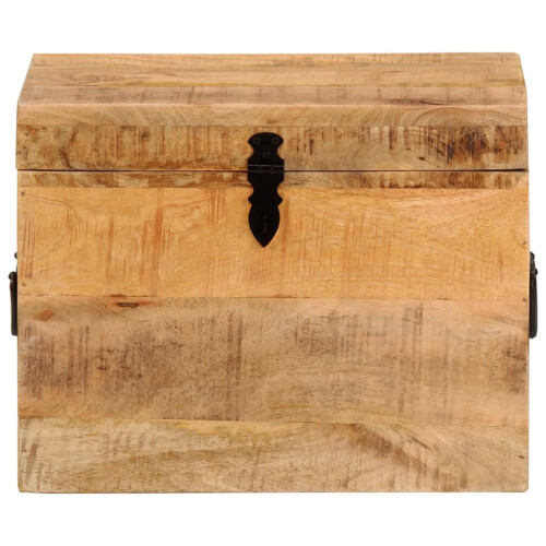 Berkfield Storage Box 39x28x31 cm Solid Wood Mango 1