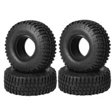 4PCS 100mm 1.9 Rubber Tire Wheel Tyre for 1/10 RC Crawler Car TRX4 D90 Axial SCX10 II III Wraith Redcat MST