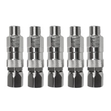Airless Spuitslang Draaibare Adapter RVS Spuitaansluiting Geschikt voor Airless Hogedruk Verfspuit 5St