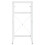 Berkfield Bathroom Washbasin Frame White 40x38x83 cm Iron 4