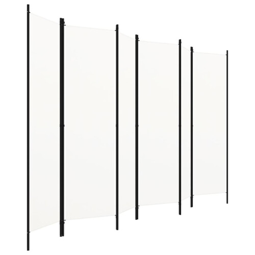 Berkfield 6-Panel Room Divider White 300x180 cm 1