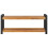 Berkfield Bench 120 cm Solid Teak Wood 2