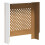 Berkfield MDF Radiator Cover White 78 cm 6
