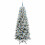 Berkfield Artificial Christmas Tree with 300 LEDs with Stand White 210 cm 3