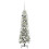Berkfield Artificial Christmas Tree with 150 LEDs with Stand White 120 cm 3
