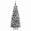 Berkfield Artificial Christmas Tree with 150 LEDs with Stand White 150 cm 4