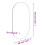 Berkfield Mirror 60x30 cm Glass 6