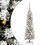 Berkfield Artificial Christmas Tree with 150 LEDs with Stand White 120 cm 2