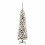 Berkfield Artificial Christmas Tree with 150 LEDs with Stand White 120 cm 3