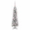Berkfield Artificial Christmas Tree with 150 LEDs with Stand White 120 cm 4