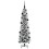 Berkfield Artificial Christmas Tree with 150 LEDs with Stand White 150 cm 4