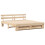 Berkfield Bed Frame with Headboard Brown 180 x 200 cm Solid Pine Wood 4