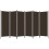 Berkfield 6-Panel Room Divider Brown 300x180 cm 2