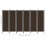 Berkfield 6-Panel Room Divider Brown 300x180 cm 6
