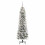 Berkfield Artificial Christmas Tree with 150 LEDs with Stand White 150 cm 3