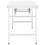 Berkfield Kitchen Folding Work Table 85x60x80 cm Stainless Steel 3
