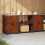 Berkfield Kitchen Storage Set with Shelf 3 pcs Rusty Weathering Steel 4