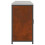 Berkfield Kitchen Storage Set with Shelf 3 pcs Rusty Weathering Steel 7